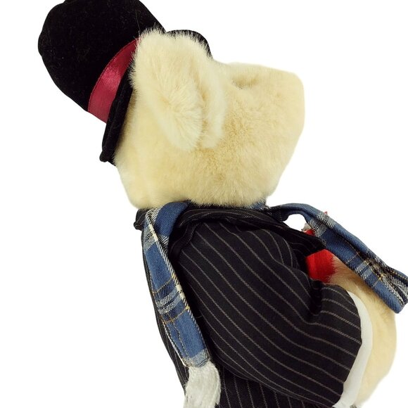 Teddy Bear Tuxedo with Top Hat Nova World Inc. "Cherish" 17" Plush Toy - Picture 8 of 9